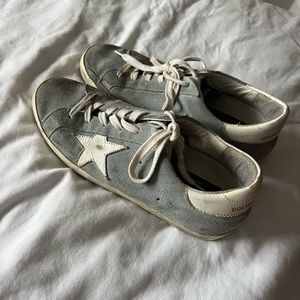 Golden Goose Blue Low Rise Sneaker